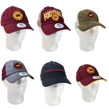 Washington Football Team Commanders Transition Logo Hats Caps Men Women Kids