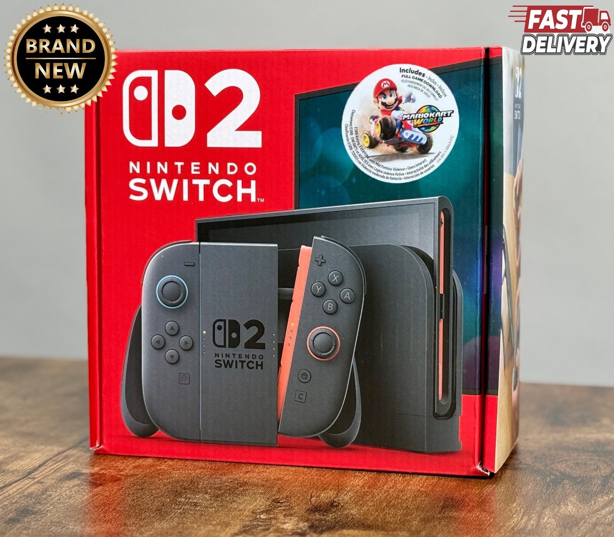 🔥 BRAND NEW🔥 Nintendo Switch 2 Console+Mario Kart World Bundle