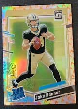 2023 Donruss Optic Jake Haener #277 Fire SSP