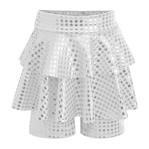 Kids Girls Underpants Hip Hop Skirt Dance Bottoms Cheerleading Shorts Modern - Picture 9 of 40