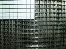 Volierendraht aus Edelstahl V2A 1x1m / 9,5 x 9,5mm / 1,0mm  Drahtgitter