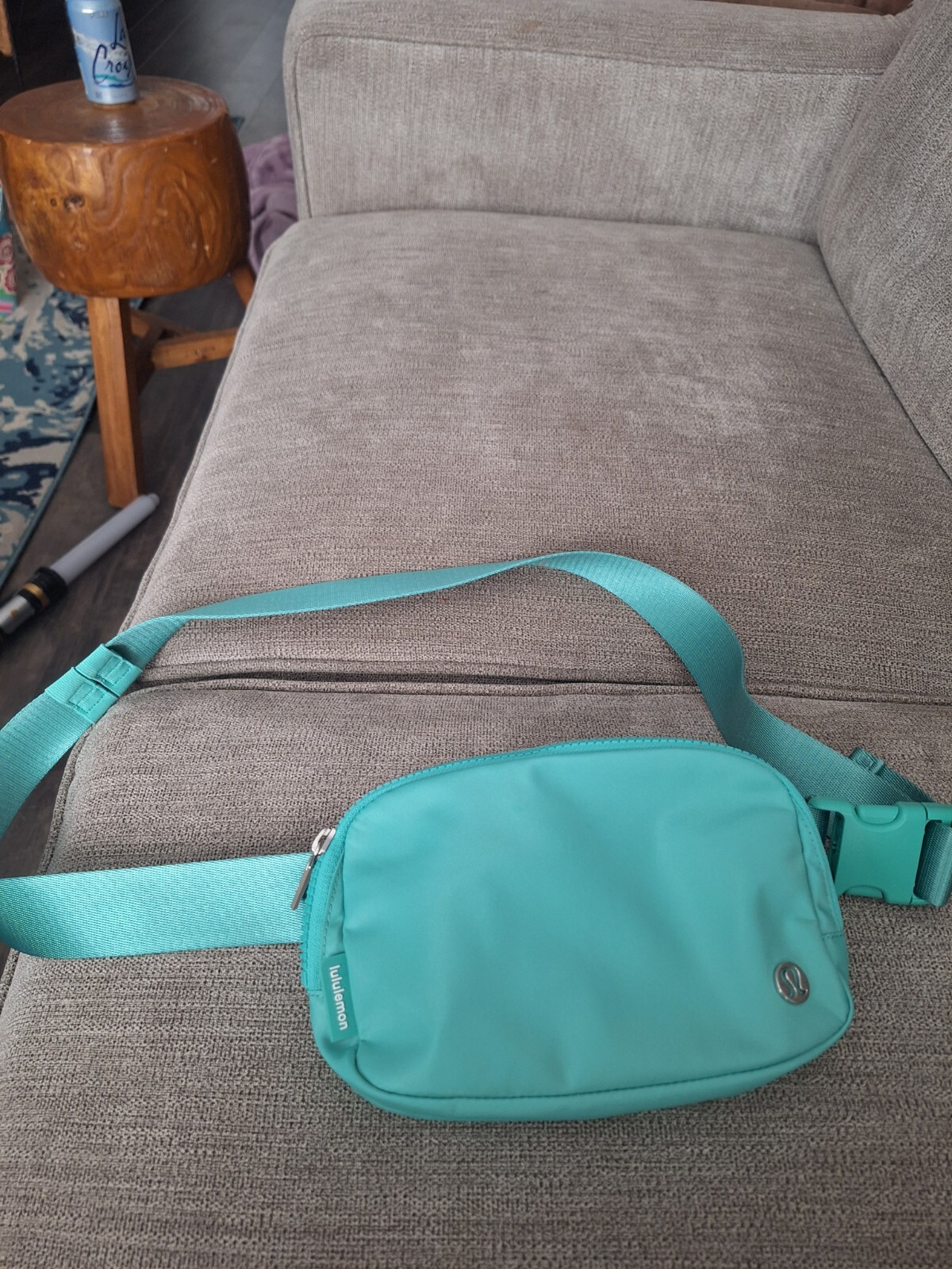 Lululemon Tidewater Teal / Silver Everywhere Belt Bag 1L NWT Brand New
