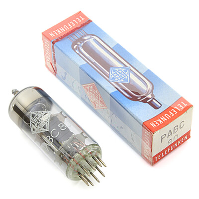 [2pcs] PABC80 Triple Diode-Triode Tube 9 Pin LAMP