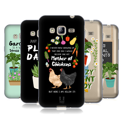 HEAD CASE DESIGNS FROEHLICHE GARTEN ARBEIT GEL HANDYHÜLLE FÜR SAMSUNG HANDYS 3