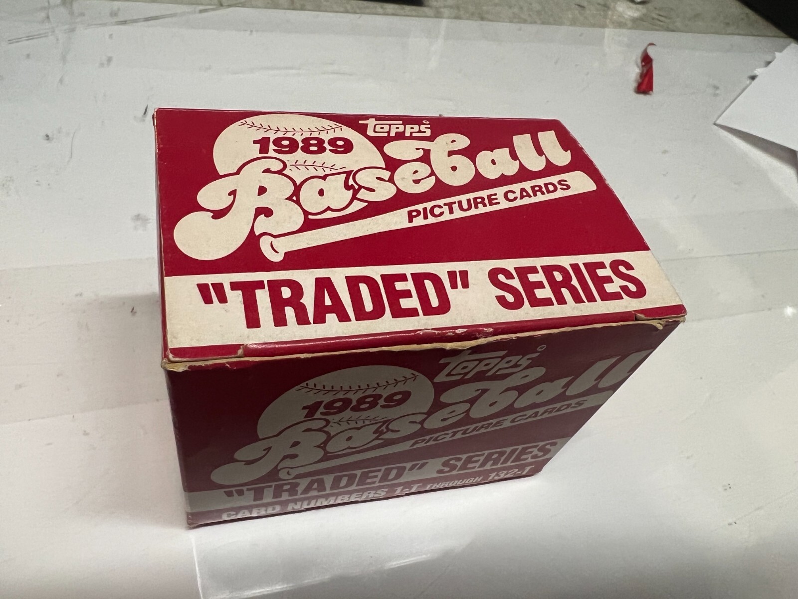 1989 Topps Traded Series Baseball Factory Set 132 Card Griffey Jr FASC