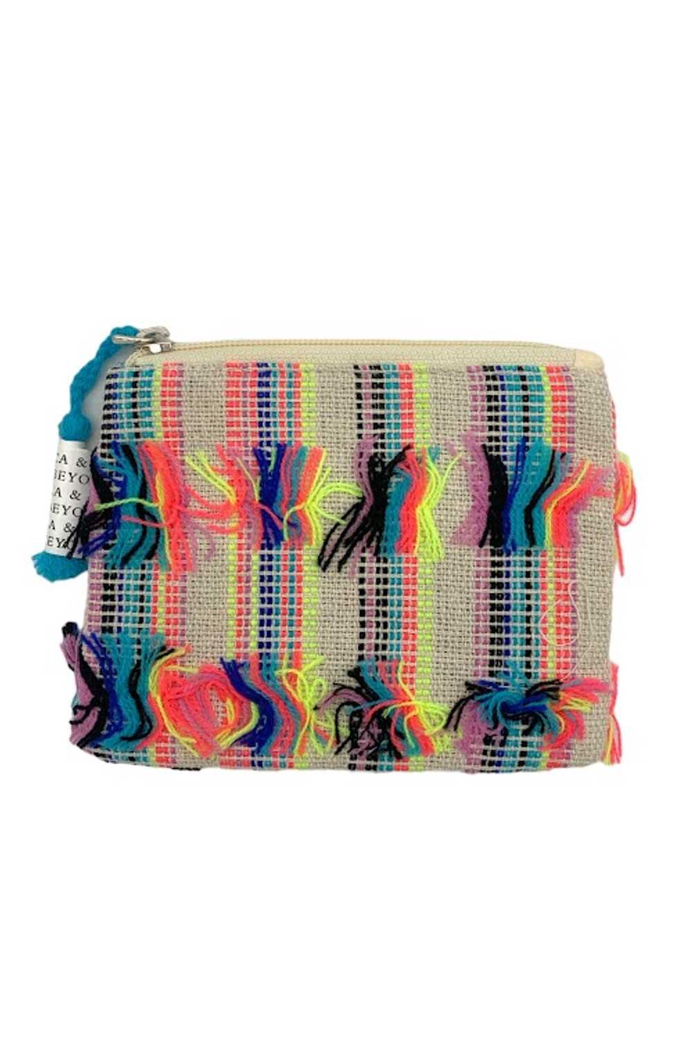 Неоновые огни жаккардового мешочка для монет в Америке и за ее пределами