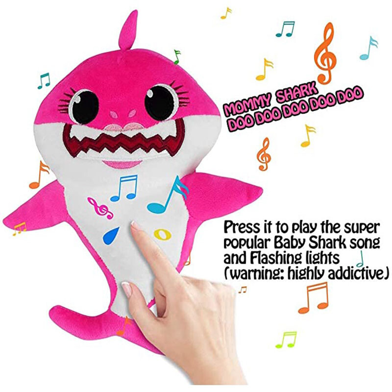 Cuddly Baby Shark Plush Toy Soft Baby Shark Stuffed Doll for Kids Soft PlushToy eBay
