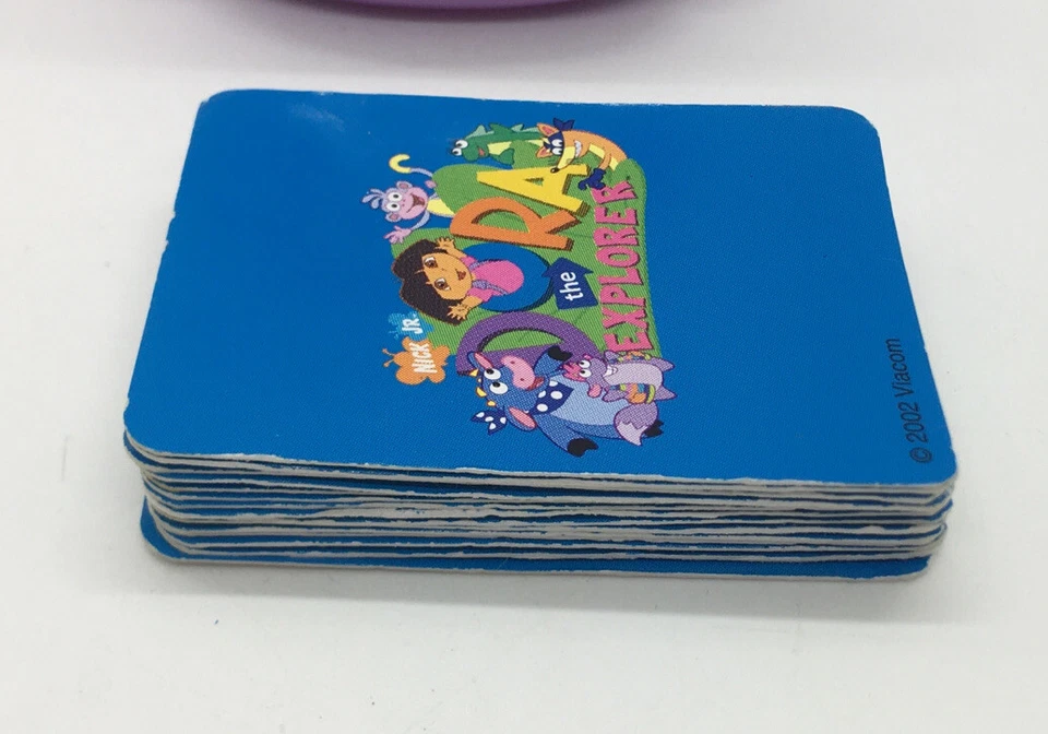 DORA PLAY PARK ADVENTURE GAME Replacement Pieces Parts 15 CARDS & BACKPACK - Image 2 of 4
