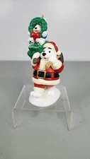 Polar Bear Santa-2022 Hallmark Keepsake Ornament-Member Exclusive-Magic Sound