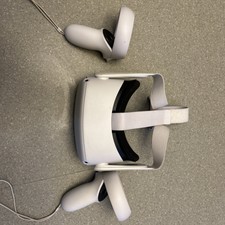 Meta Oculus Quest 2 64gb Vr Headset - White  And Oculus Go Headset