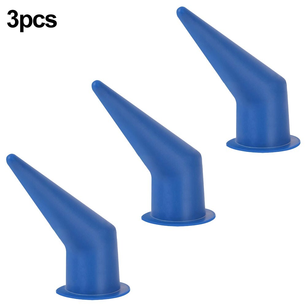12PACK Sausage Caulk Guns Nozzle Kit For CaulkingGuns Φ3mm Nozzle