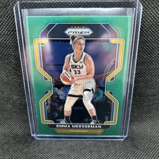 2022 Panini Prizm Green Prizm Emma Meesseman 123 Chicago Sky