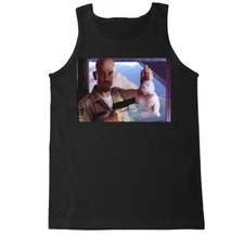 CYRUS THE VIRUS FUNNY HUMOR MEME MOVIE CON AIR FILM CLASSIC RETRO MENS TANK TOP