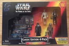 Star Wars Toys R Us Exclusive Power of the Force Classic Edition 4 Pack Retired
