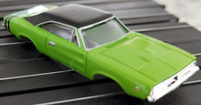 Dodge Charger SubLime Green JL TJet HO Slot Car BODY for AURORA autoworld DASH