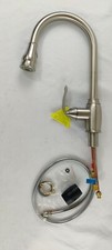 Single Hole Lever Handle Pull Down Kitchen Sprayer Faucet Brushed Nickel 30894