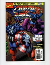Marvel Comics Captain America Volume 2 Book #12 VF+