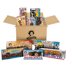 Little Debbie Variety Pack, 1 Box Each of Zebra Cakes 48 Piece Assortment