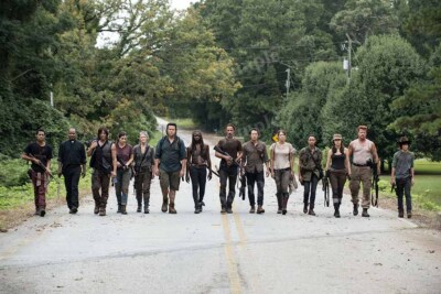 Photo Poster Andrew Lincoln Daryl Dixon Danai Gurira The Walking Dead CL3749