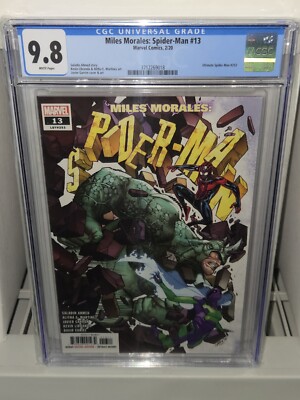 Miles Morales: Spider-Man #13 Ultimate #253 CGC Universal Grade Comic Book 9.8