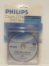 Laser Lens CD Cleaner DVD Philips New Sealed