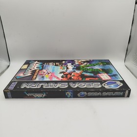 Virtual On Cyber Troopers Video Game Sega Saturn Pal Multilingual Ita Complete Eur
