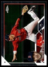 Trevor Story 2023 Topps Chrome #23 Red Sox MLB READ FREE SHIPPING AutographDen