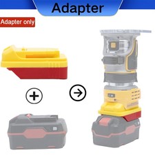 Adapter For Parkside 20V Lithium-ion Battery to for Dewalt 18V 20V Tools