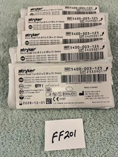 Stryker Micro Dual Cut Blade # 5400-003-125 (LOT of 5) Exp date 2028