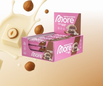 More Protein Satisbite White Hazelnut Nougat