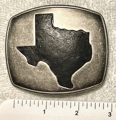 Schöne STATE OF TEXAS Western Gürtelschnalle