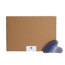 Phra Rei Ki Jade Stone Guasha Board The Ultimate Tool for Puffiness Grey