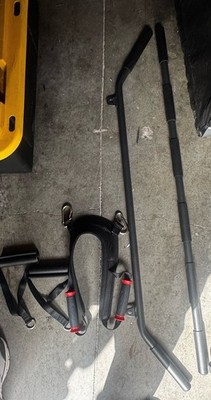 Lot Of 5 Bowflex 2 Lat Pulldown Pull Down Bar with Clips/ Harness /2 Hand Pulls
