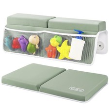 Bath Kneeler and Elbow Rest Pad Set - 1.5 Comfortable Thick Baby Bath Kneeler...