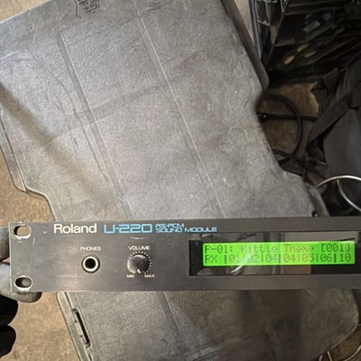 Roland U220 U-220 Sound Module Synthesizer Rackmount Tested