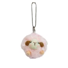 Take Off Plush Music Box Marucchi Sheep Keychain Pink_