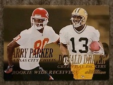 Donald Driver (RC) - 1999 Skybox Dominion Rookies Driver & Larry Parker #249 