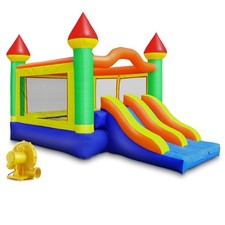 Commercial Mega Slide Bounce House w/ Blower PVC Inflatable Bouncer 22'x15'