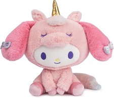 GUND Sanrio My Melody Unicorn Plush Toy, Premium Stuffed Animal, 9.5 inches, Pin