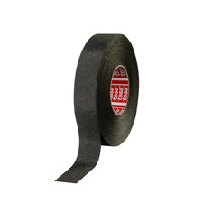 Tesa 51036 High-Performance PET Cloth Automotive Wire Harness Tape, Black, 19Mm