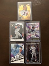 Topps Panini Juan Soto 5 Card Lot Mets Yankees Nationals By Storm Virtuosos