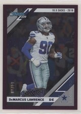 2019 Panini Donruss Stat Line Season 4/10 DeMarcus Lawrence #76 fm0