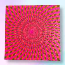 VTG 1960s/1970s Springbok Sunspot by Dick Peterson Mini Jigsaw Puzzle *COMPLETE*