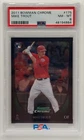 2011 Bowman Chrome Mike Trout #175 RC Los Angeles Angels PSA 8
