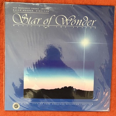 AUDIOPHILE LP Ralph Hooper Star Of Wonder Christmas LP REFERENCE RECORDINGS