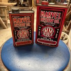 (2) Marvel Mystery Oil Tin Cans (1) Vintage Pint & (1) Qt Can — photo 1