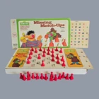 Sesame Street Missing Match-Ups Game Vintage 1976 By Milton Bradley - COMPLETE!