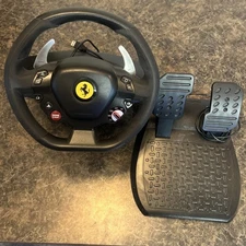 Thrustmaster T80 RW Ferrari 488 GTB Pedal Set & Thrustmaster T80 Racing Wheel