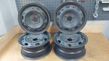 4 Orginale VW Polo 9N 9N3 Fox 5Z Seat Ibiza Stahlfelgen 6x14 ET43  6Q0601027A