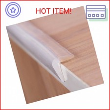 Edge Protector 100 Silicone, Baby Proofing Corners Clear Guards, Pre-Tape Adhes